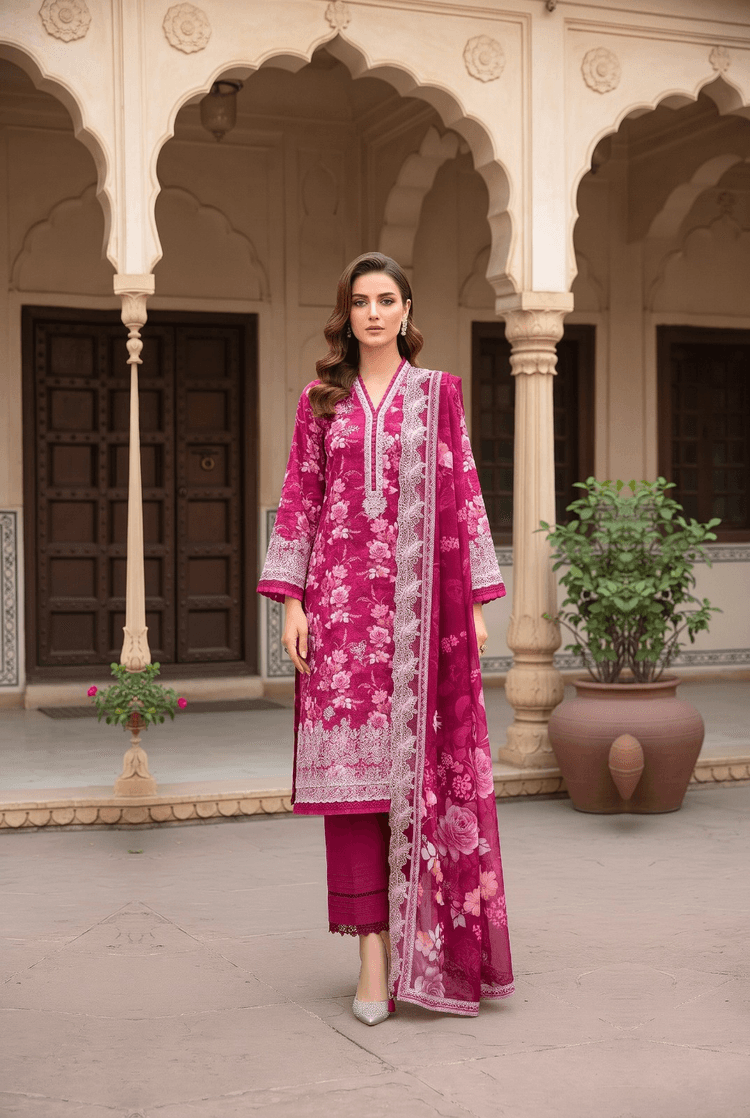Lawn Embroidery 3 Piece